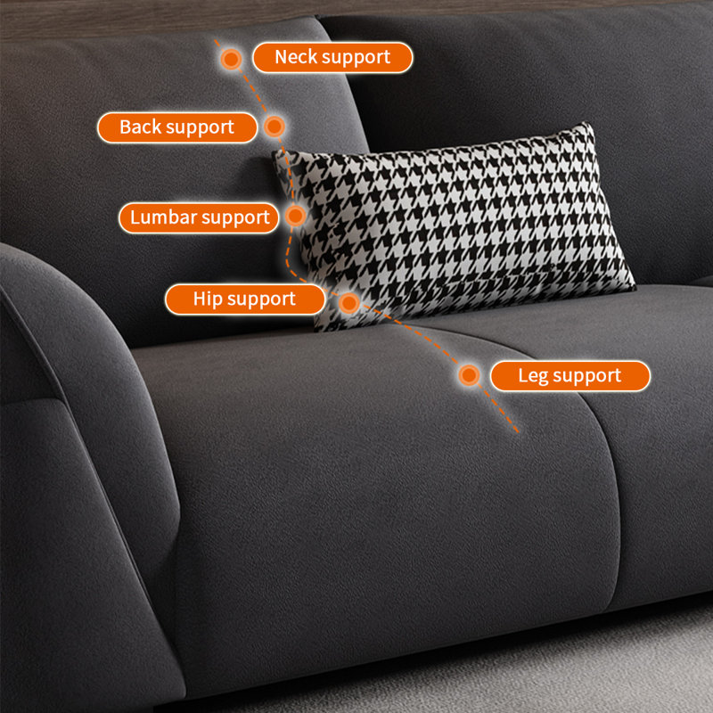 KANGLY Modern simple casual flannelette sofa set | Wayfair